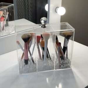 Diamond Brush Holder