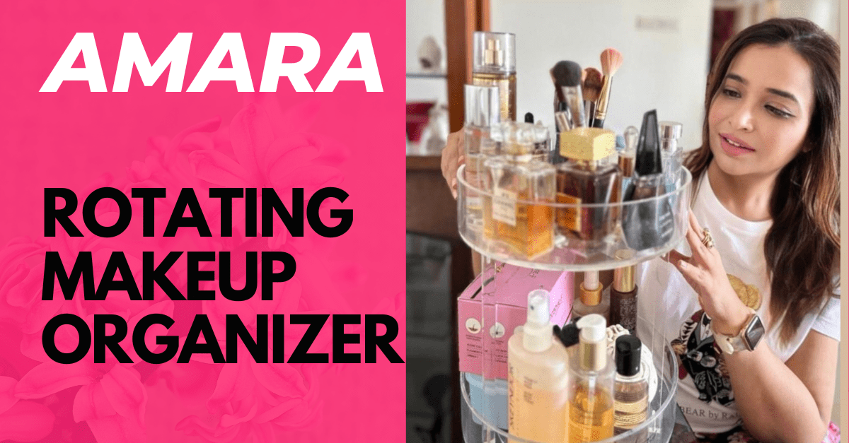 Medium Makeup Organizer  Skincare, Perfumes Organizer - Amaraindia