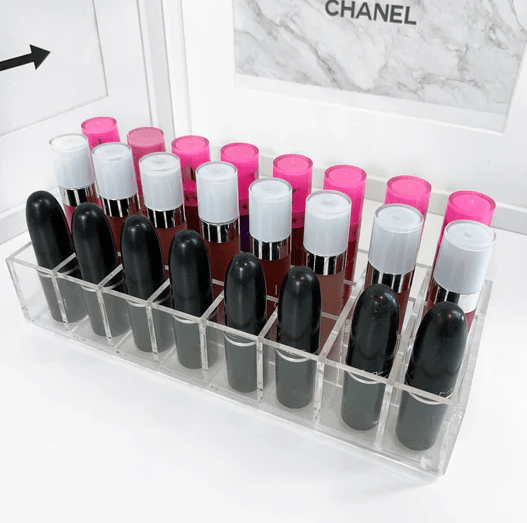 24 Lipstick Holder - Amaraindia - 2 tier Rotating Caddy